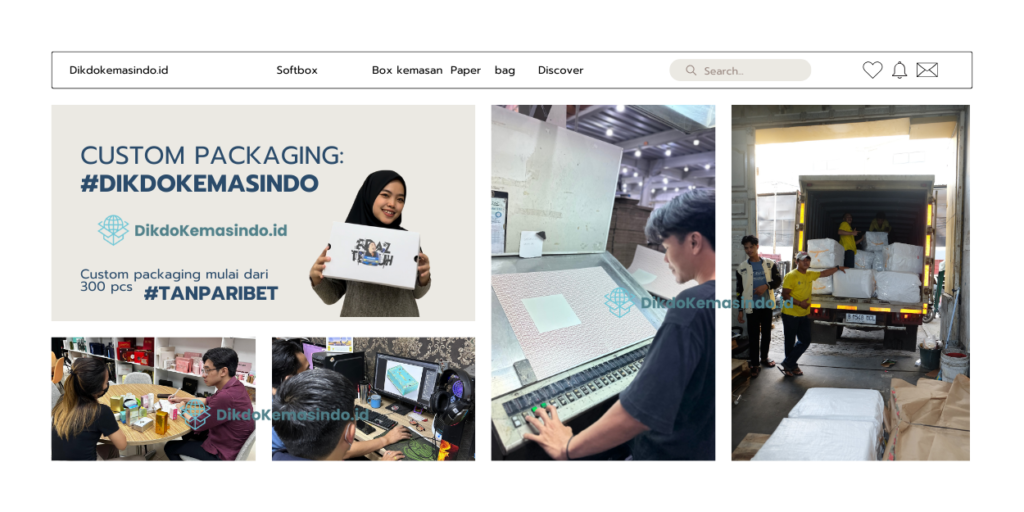 Baner Slide show horizontal kemasan produk dikdokemasindo percetakan terbesar custom packaging by alfuindependen alfusoftmedia