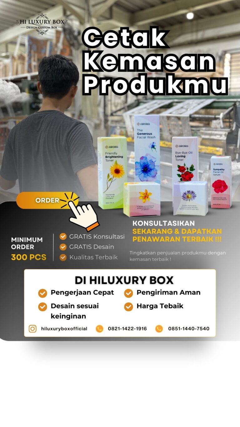 Cetak Brosur dan Packaging