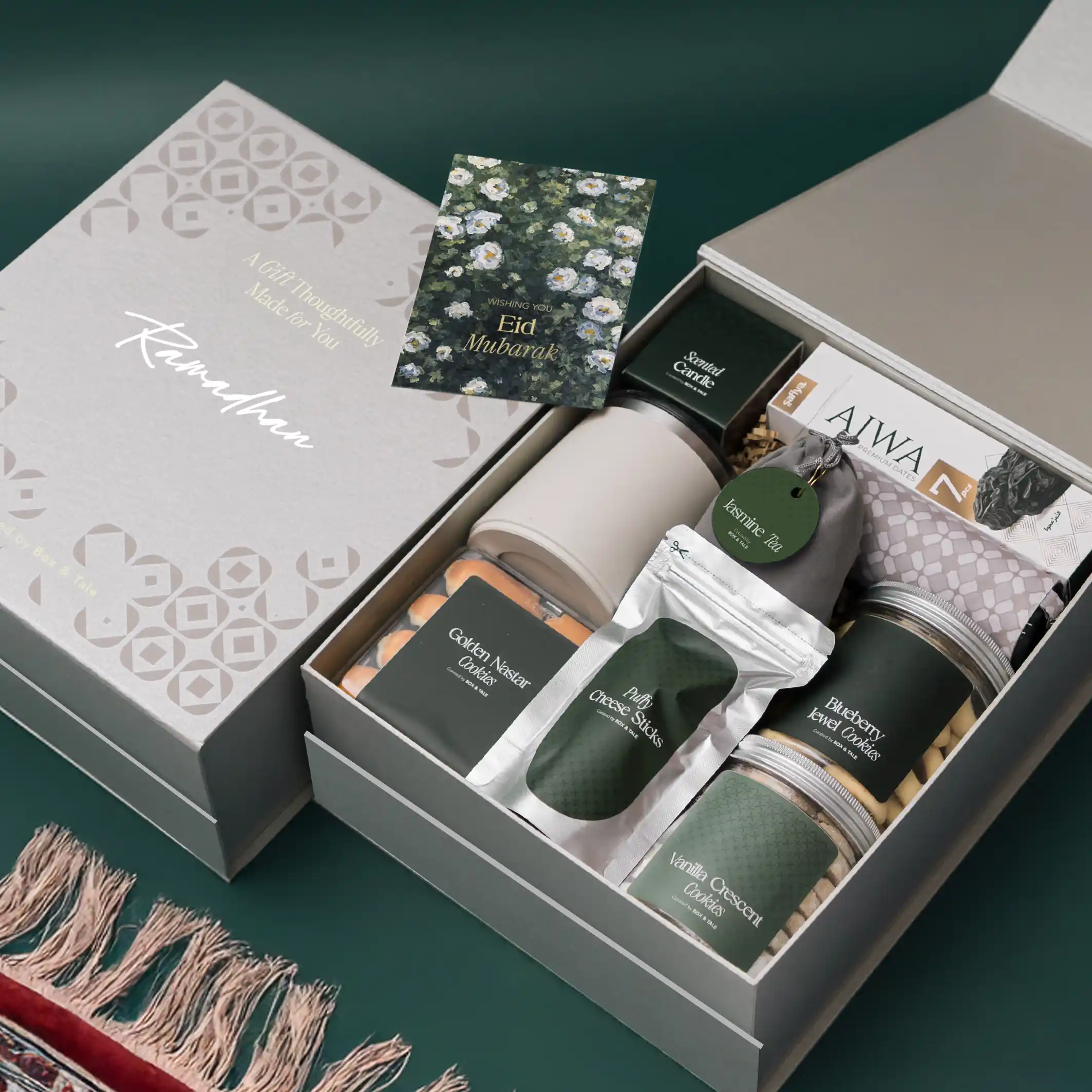rigid box hampers premium packaging