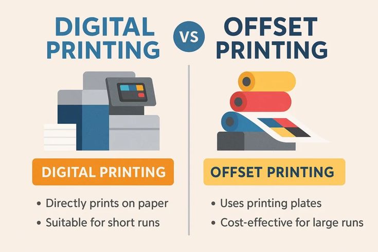 Perbedaan Offset dan Digital Printing