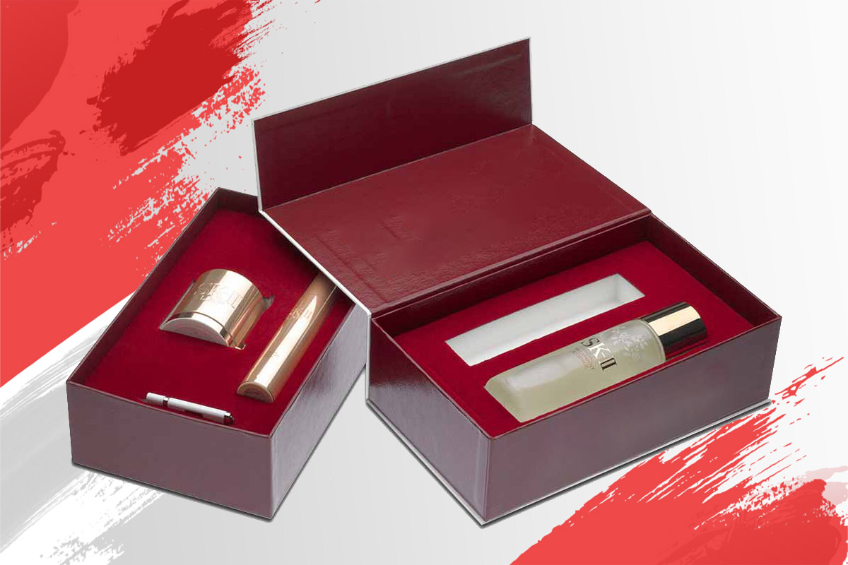 Rigid box custom untuk packaging parfum dan gift box premium
