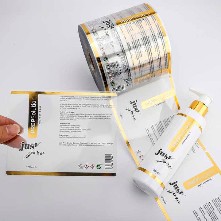 stiker label produk custom