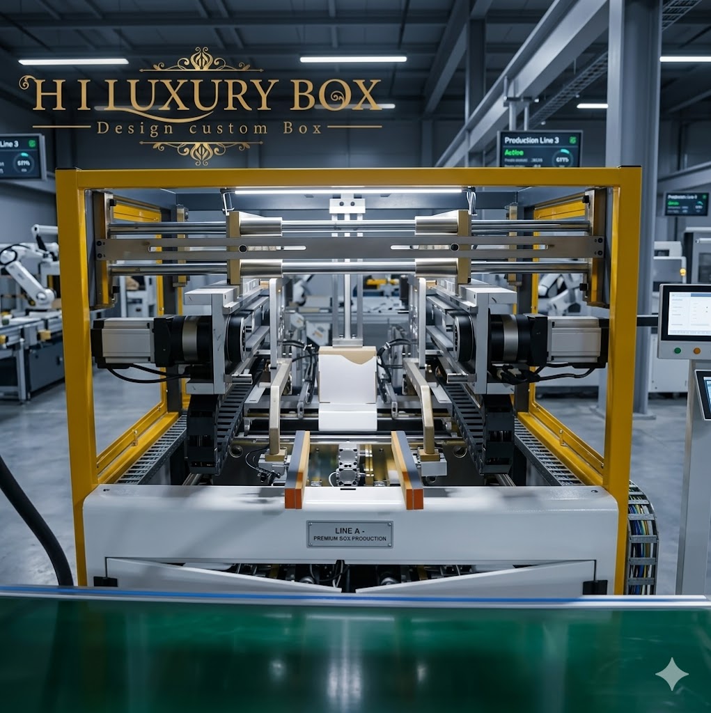 Proses Mesin Percetakan Modern Hiluxury Box